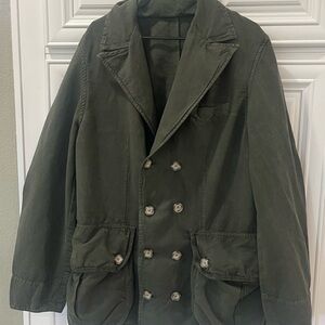 Vintage VOYAGE invest in the original Olive green field cargo jacket coat xl